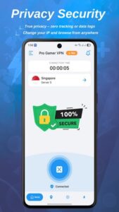 Screenshot Pro Gamer VPN Mod APK