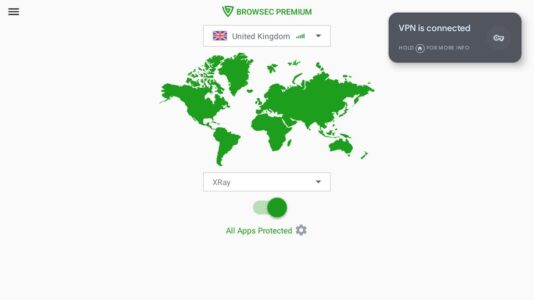 Screenshot Browsec VPN Mod APK