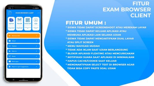 Screenshot Exam Browser Client Mod APK