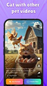 Screenshot Cat Video Generator: Flix AI Mod APK