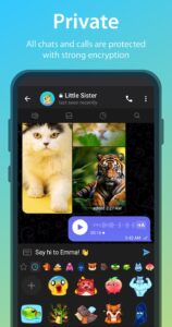 Screenshot iMe Messenger Mod APK