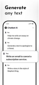 Screenshot Chatbot AI Search Assistant Mod APK