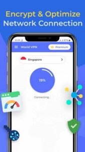 Screenshot World VPN – Global Fast Secure Mod APK