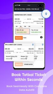 Screenshot Confirm Train Ticket Booking Mod APK