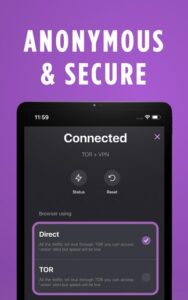 Screenshot OrNET Browser Mod APK
