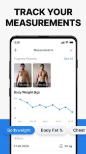 Screenshot Hevy – Gym Log Workout Tracker Mod APK