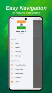 Screenshot India VPN - VPN For The Gamers Mod APK