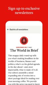 Screenshot The Economist Mod APK