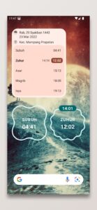 Screenshot Prayer Times and Qibla Mod APK