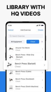 Screenshot Hevy – Gym Log Workout Tracker Mod APK