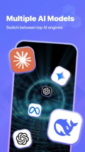 Screenshot MateAI – AI Chat Bot Assistant Mod APK