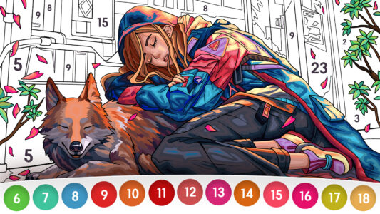 Screenshot Color By Number For Adults Mod APK