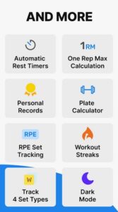 Screenshot Hevy – Gym Log Workout Tracker Mod APK