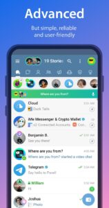 Screenshot iMe Messenger Mod APK