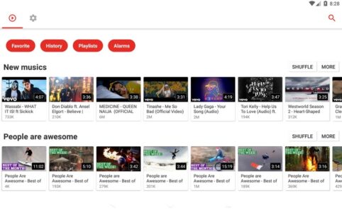 Screenshot TuBee: Video player for Tube Mod APK