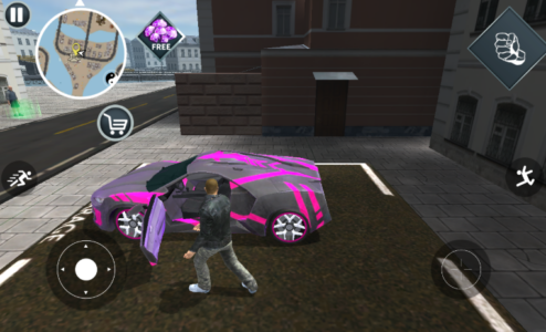 Screenshot Miami Crime Simulator 2 Mod APK