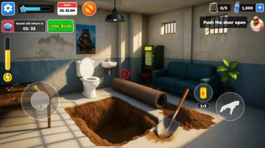 Screenshot Prison Escape: Dig & Run Mod APK