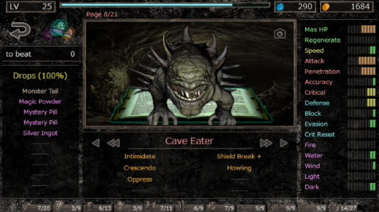 Screenshot Hole of Abaddon: Dark RPG Mod APK