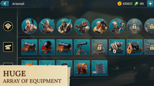 Screenshot Pirate Ships・Build and Fight Mod APK