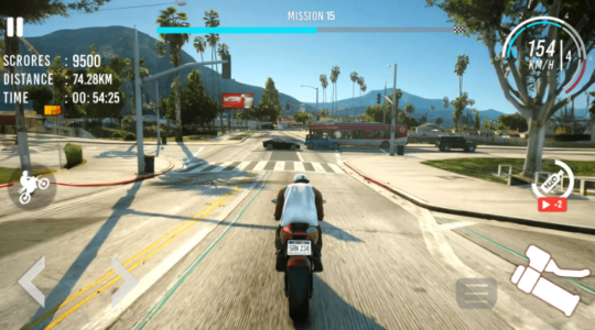 Screenshot Traffic Bike Rider Rush Mod APK