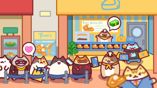 Screenshot Cat Mall: Idle Shopping Tycoon Mod APK