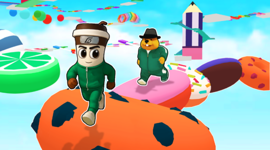 Screenshot Monster Parkour: Blox Obby Run Mod APK
