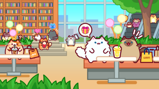 Screenshot Cat Mall: Idle Shopping Tycoon Mod APK