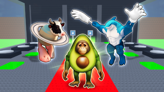 Screenshot Monster Parkour: Blox Obby Run Mod APK