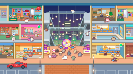 Screenshot Cat Mall: Idle Shopping Tycoon Mod APK