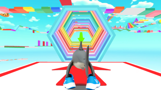 Screenshot Monster Parkour: Blox Obby Run Mod APK