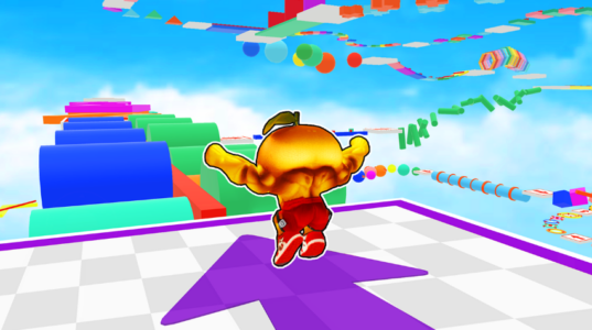 Screenshot Monster Parkour: Blox Obby Run Mod APK