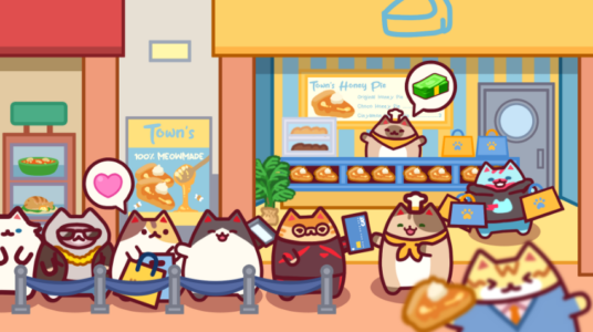 Screenshot Cat Mall: Idle Shopping Tycoon Mod APK