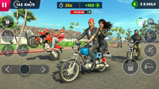 Screenshot Bike Wheelie: Elite Auto Mod APK