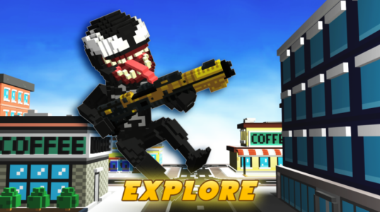 Screenshot Spider Venom: City Craft Mod APK