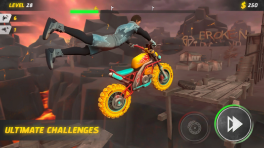 Screenshot Stunt Bike Madness Mod APK