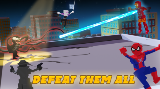 Screenshot Spider Venom: City Craft Mod APK