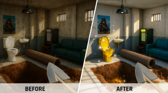 Screenshot Prison Escape: Dig & Run Mod APK