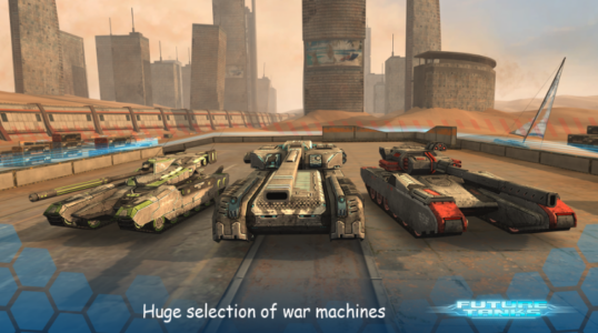 Screenshot Future Tanks: War Tank Game Mod APK
