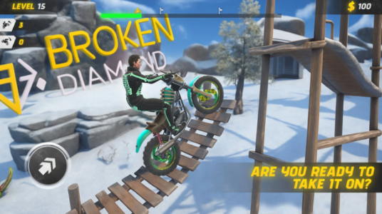 Screenshot Stunt Bike Madness Mod APK