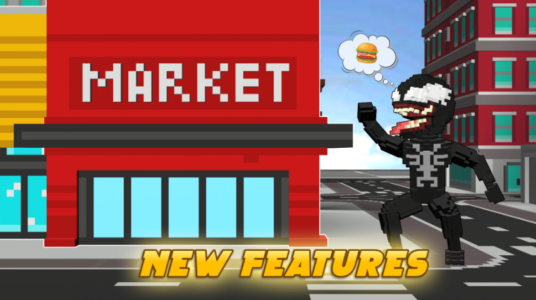 Screenshot Spider Venom: City Craft Mod APK