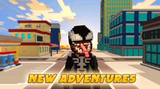 Screenshot Spider Venom: City Craft Mod APK