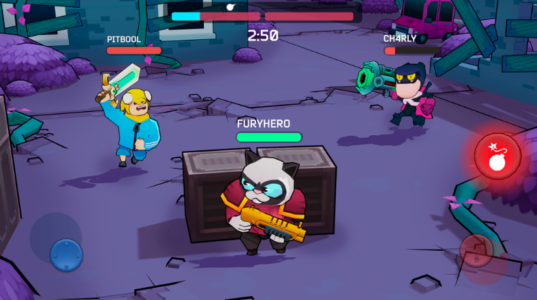 Screenshot Fury Wars online shooter games Mod APK