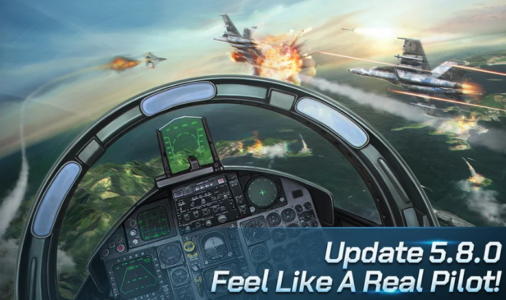 Screenshot Modern Air Combat: Team Match Mod APK