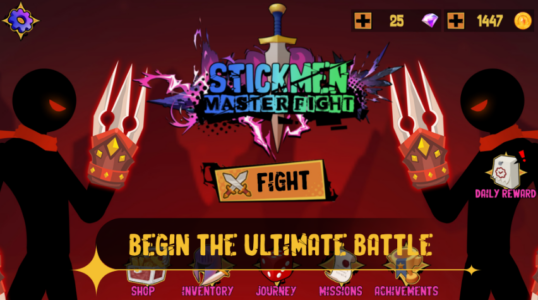 Screenshot Stickmen Master Fight Mod APK