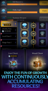 Screenshot Weapon Master Idle: Action RPG Mod APK