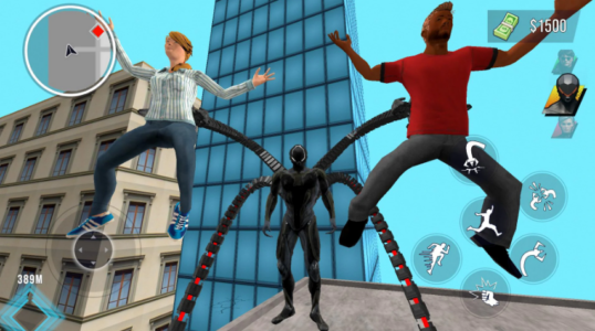 Screenshot Superhero Crime Open World War Mod APK