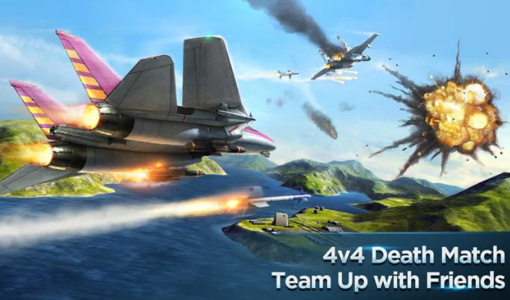 Screenshot Modern Air Combat: Team Match Mod APK