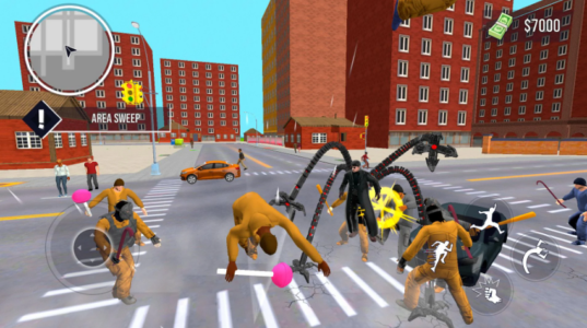 Screenshot Superhero Crime Open World War Mod APK