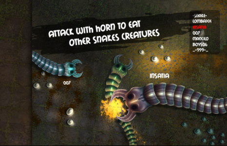 Screenshot Insatiable.io -Slither Snakes Mod APK