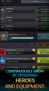 Screenshot Weapon Master Idle: Action RPG Mod APK